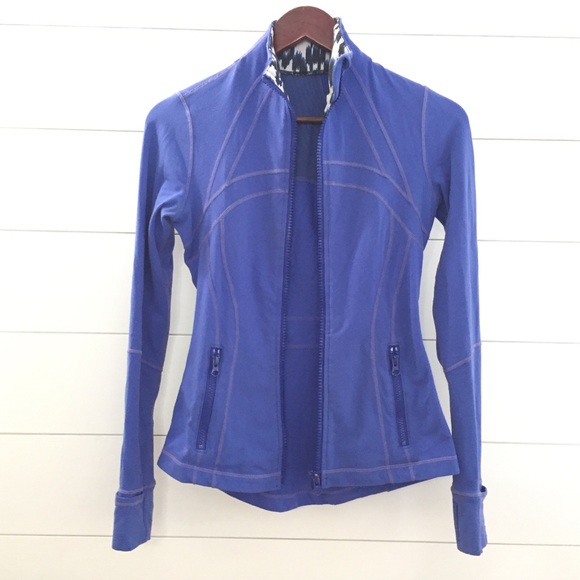 🛑 SOLD! LULULEMON Electric Blue Define Jacket - Picture 7 of 16